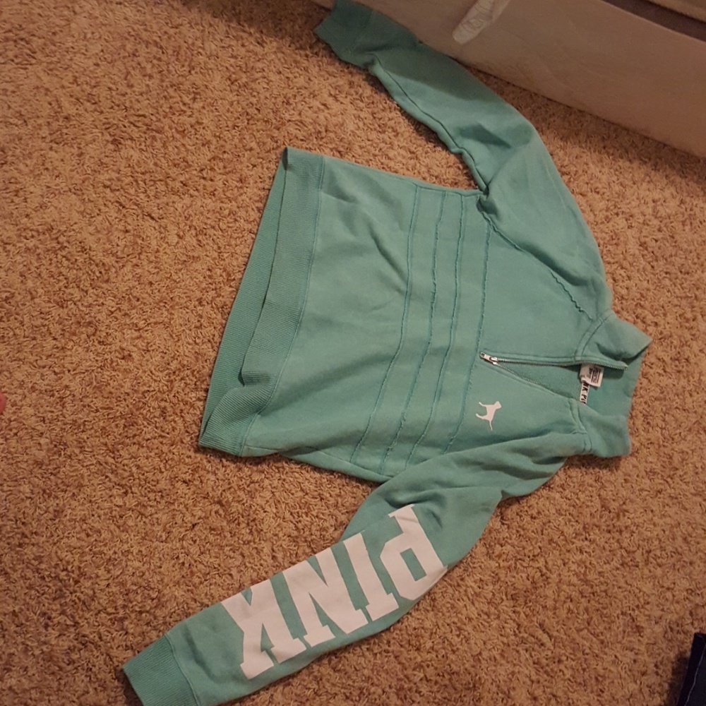 light blue jacket
